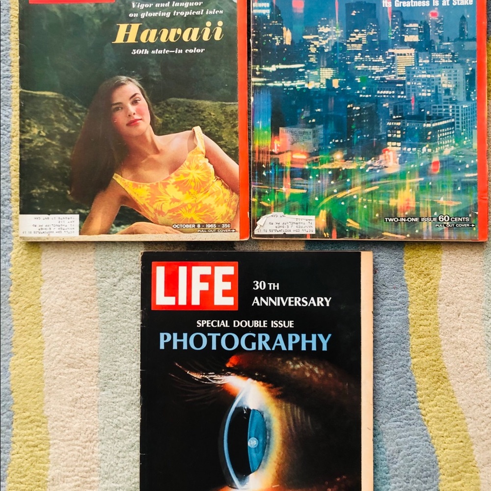 LIFE Magazines 1965 and 1966 issues.